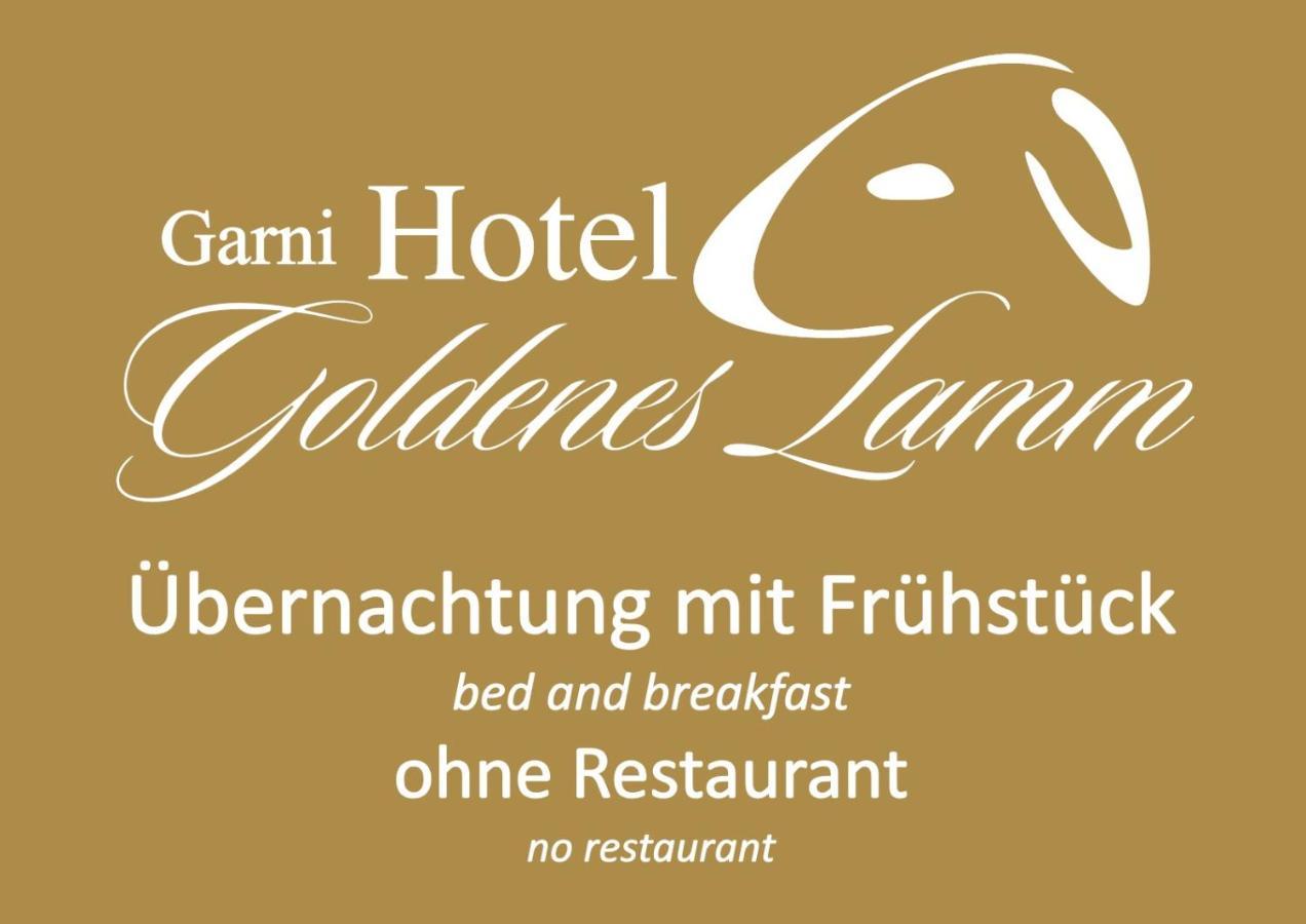 Garni-Hotel Goldenes Lamm Speyer Esterno foto